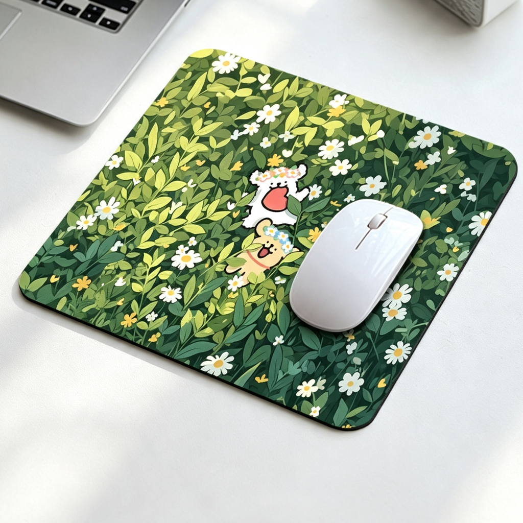 Extra Large Line Puppy Mouse Pad for Students